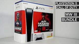 PlayStation 5 Console Call of Duty Modern Warfare III Bundle - ASMR Unboxing & Gameplay