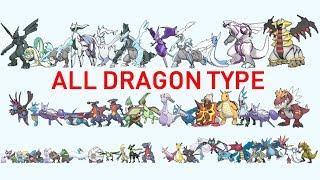 All Dragon Type Pokemon From Smallest to Biggest