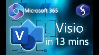Microsoft Visio - Tutorial for Beginners in 13 MINUTES!  [ FULL GUIDE ]