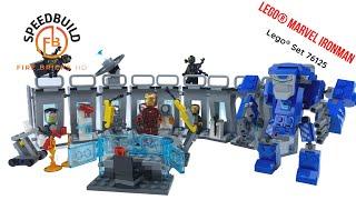 LEGO Speed Build Avengers Endgame Iron Man Hall of Armor 76125