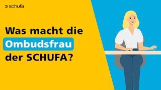 Was macht die Ombudsfrau der SCHUFA? #schufa #ombudsfrau #schlichtung