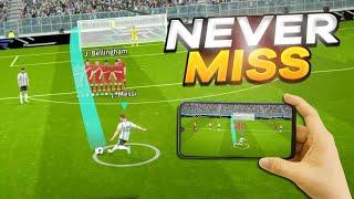 Never Miss a Free Kick Ever Again With This Secret | eFootball 2024 Mobile