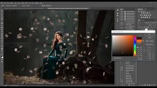 How to Add Leaf Overlays in Photoshop and PSE by Summerana