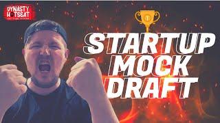 DYNASTY STARTUP MOCK DRAFT | WIN NOW STRATEGY | USING 1.01 | DYNASTY FANTASY FOOTBALL