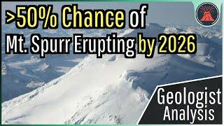 United States Volcano Update; 50% Chance of Mt. Spurr Erupting by 2026