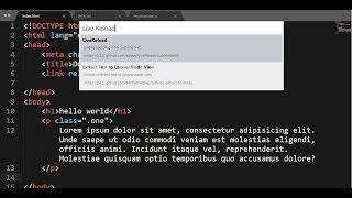 6. Auto Refresh Browser on File Save in Sublime Editor Using Live Reload Package