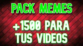 +1500 videos | Pack de memes para editar videos | Sin copyright