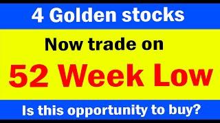 5 Strong fundamental stocks | Trade near 52 week low || discounted stocks | undervalued stocks