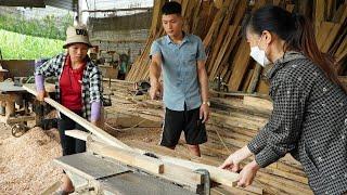 Boiling corn to sell at the market/ Buying firewood to prepare for new work - Ly Thi Ngoan