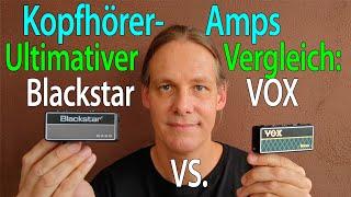 Blackstar amPlug2 vs Vox Amplug 2: Kopfhörer-Verstärker für E-Bass im Vergleich, welcher ist besser?