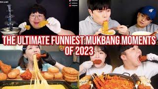 the ULTIMATE funny mukbang moments of 2023