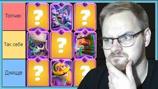 ⭐ TIER LIST EVOLUTION CARD! BEST AND WORST EVOLUTIONS / Clash Royale