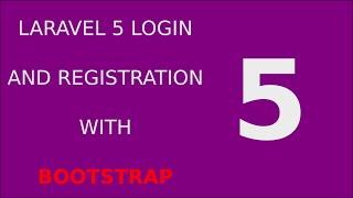 Laravel 5 Login Registration Tutorial System - 5  Logout User