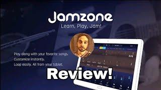 Jamzone Review! MultiTrack App! with Creep Sample