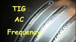 TIG Welding Aluminum at 50hz vs 250hz