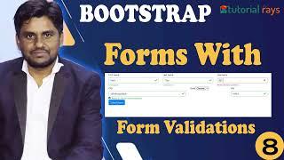 8. Bootstrap Form with with validation | Bootstrap 5 Tutorial with examples