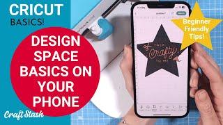 How to use Cricut Design Space on your Phone