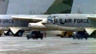 Boeing B-52E & KC-135A - "Take-Off March AFB" - 1968