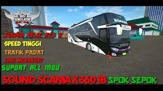 Mod Sound scania k360 ib||mode akap+supord all mod