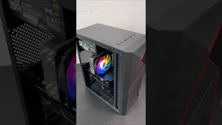 Intel i3-12100F with GTX16605 #pcbuild ASMR #shorts