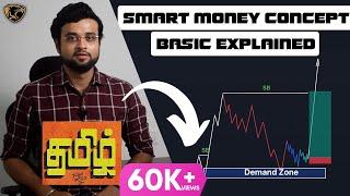 Smart Money Concept Explained In Tamil | Supply & Demand Zone Trading Simplified #smc