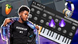 MAKING A MELODIC TRAP BEAT FOR YSN FLOW USING ONLY FL KEYS | KOOKUP #1