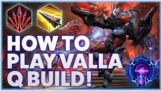 Valla Strafe - HOW TO PLAY VALLA Q BUILD! - Grandmaster Storm League