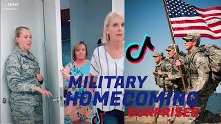 Tiktok USA 2020 military soldiers ️Homecoming surprises compilation | you can Cry |