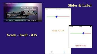Xcode - Swift - iOS Slider und Label