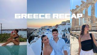 11 DAYS IN GREECE: vlog/recap & breakdown of my whole itinerary