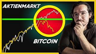 VORSICHT: Divergenz zwischen Aktienmarkt und Bitcoin