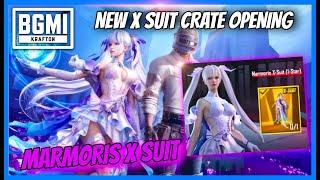 MARMORIS X SUIT CRATE OPENING / FREE MYTHIC EMOTES / NEW X SUIT CRATE OPENING ( BGMI )