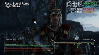 GTX 980 vs GTX 970 - Single Card vs SLI 1080p Benchmarks