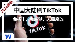 在大陆刷TikTok，无需拔卡，无需下载奇怪的app，无需越狱，iOS平台简单设置即可无障碍刷TikTok | 抖音国际版 |