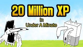 How to get 20 Million Xp In Under A Minute (Battle cats)