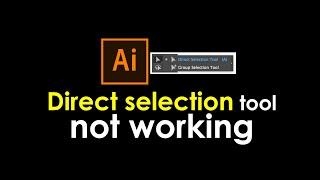 Adobe Illustrator CC 2022 anchor points not showing | Direct selection tool not working