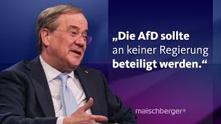 Armin Laschet warnt vor der AfD und kritisiert den Ukraine-Appell von Papst Franziskus |maischberger