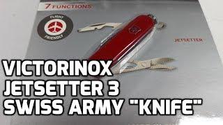 Victorinox Jetsetter 3 Swiss Army "Knife" Unboxing and Review