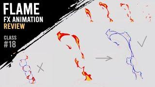 Flame animation review ["Basics of 2D FX" course]