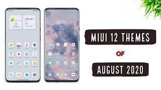 Miui 12 Themes of August 2020