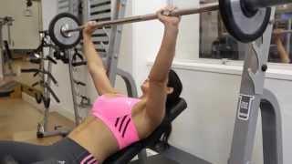 Incline Barbell Bench Press - Chest Exercise