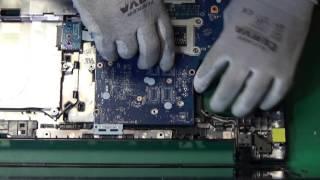 Lenovo G50-70 disassembly and power socket repair.