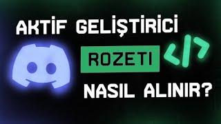 Discord Aktif Geliştirici Rozeti Nasıl Alınır? (ÇOK KOLAY)