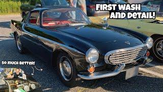 Transforming My 1964 Volvo 1800s DUSTY Paint to SHOW Car Quality! It is READY For Summer!