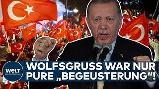 WOLF'S GREETING: The unbelievable self-dramatization of Turkish President Erdogan