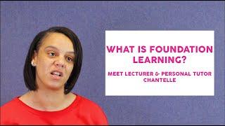 What is Foundation Learning? | Our Courses | Sandwell College