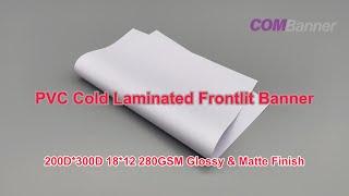 COMAX, Laminated Frontlit Flex Banners,Flex Printing Material,280GSM, 200D*300D 18*12, China Factory