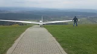 glider gravity take off in Bezmiechowa / Poland