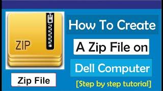 How to Create a Zip File on Dell Computer