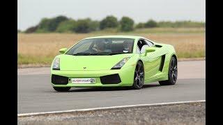 How to ruin a Lamborghini Gallardo driving experience... he did tell me to change down a gear!